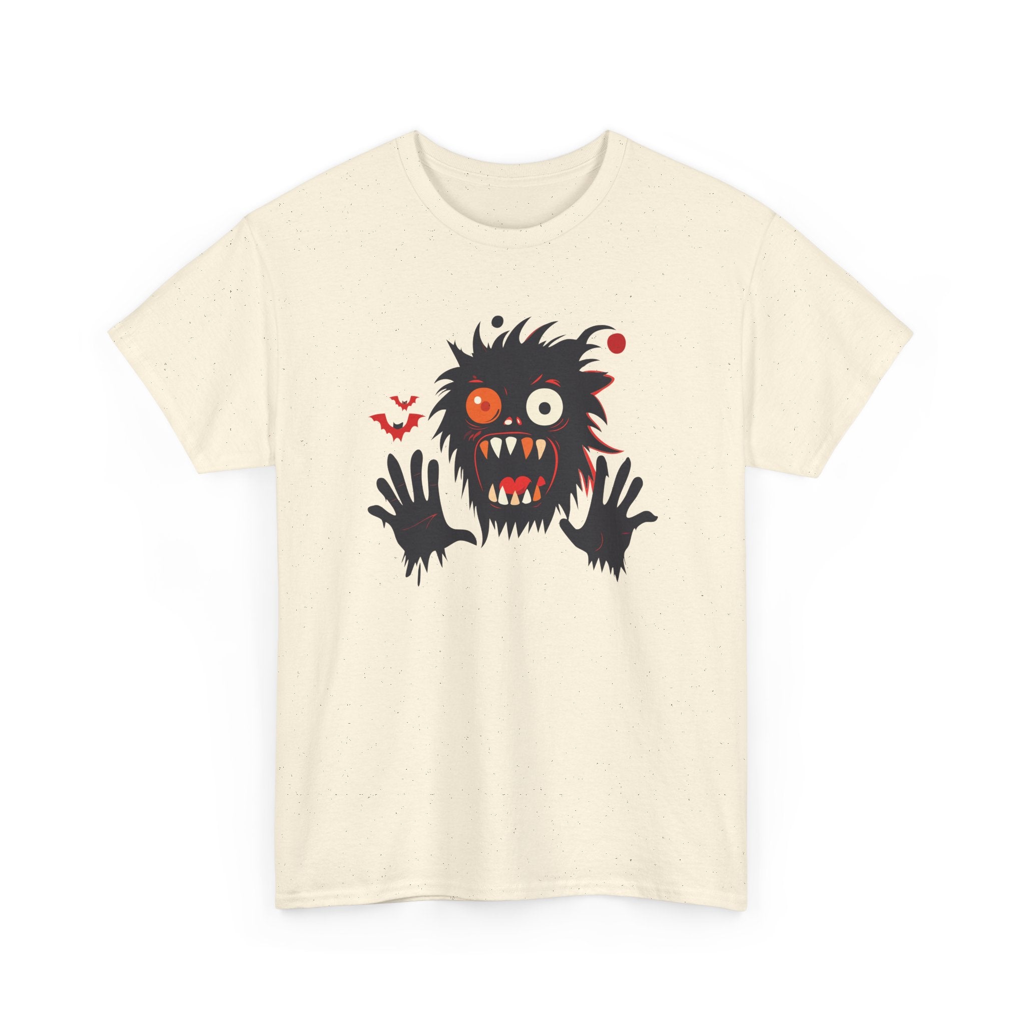 Monster Face T-Shirt Scary Creepy Graphic Tee (Halloween)