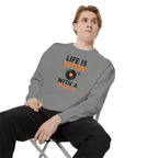 Music Lover Sweatshirt "Life Is Better With a Soundtrack" Crewneck