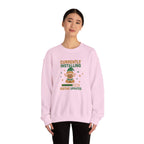 Crewneck Sweatshirt Currently Installing Festive Updates Elf Holiday Graphic