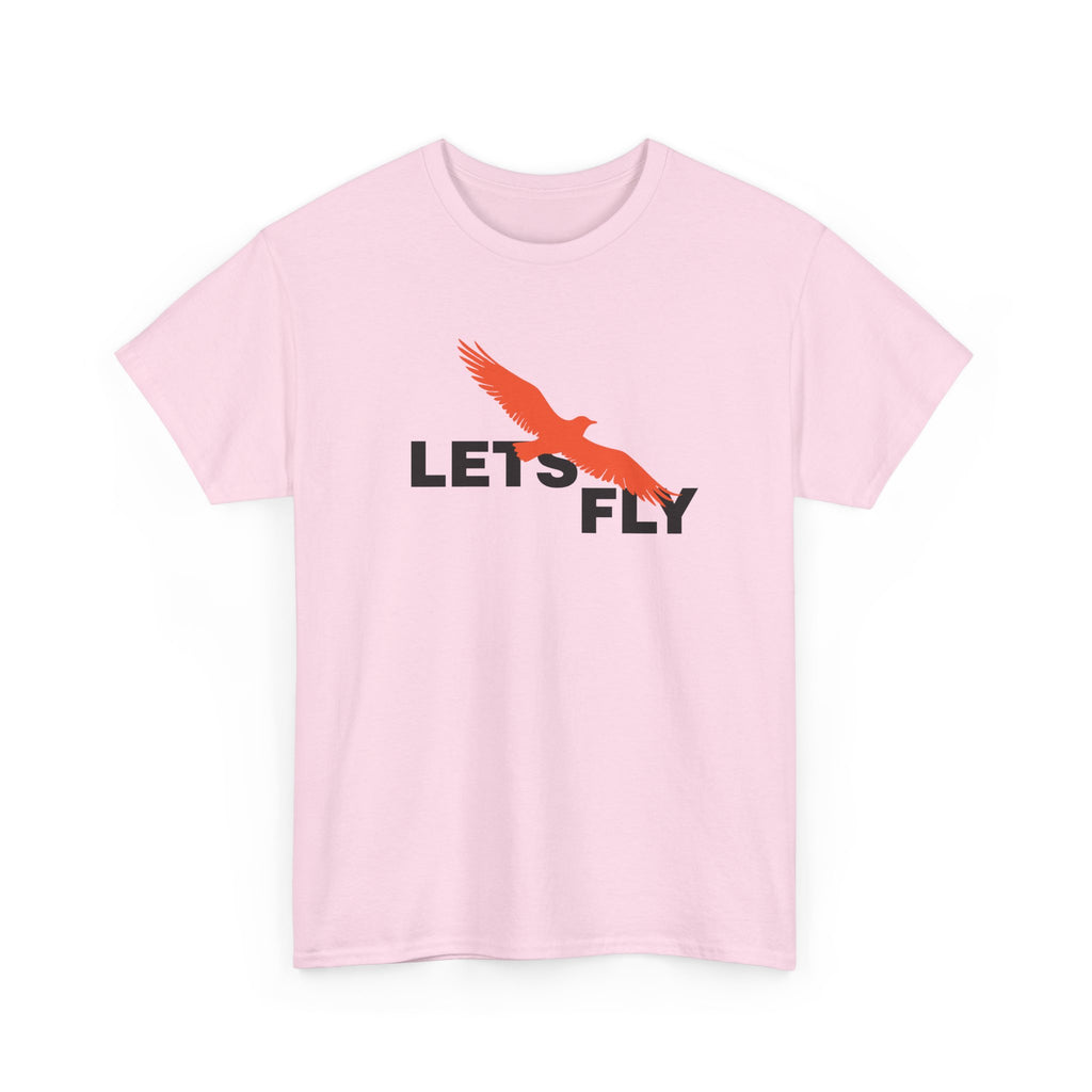 Lets Fly T-Shirt — Minimal Bird Graphic Tee