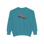 Let's Fly Sweatshirt — Graphic Bird Crewneck for Adventure Lovers