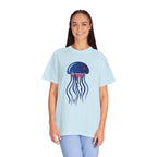 Jellyfish Graphic T-Shirt Nautical Ocean Sea Life Tee