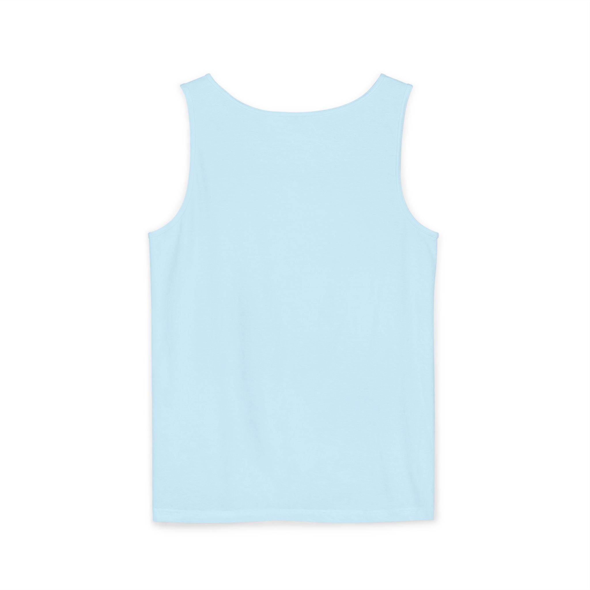 Heart Profile Tank Top — Minimal Feminine Love Graphic