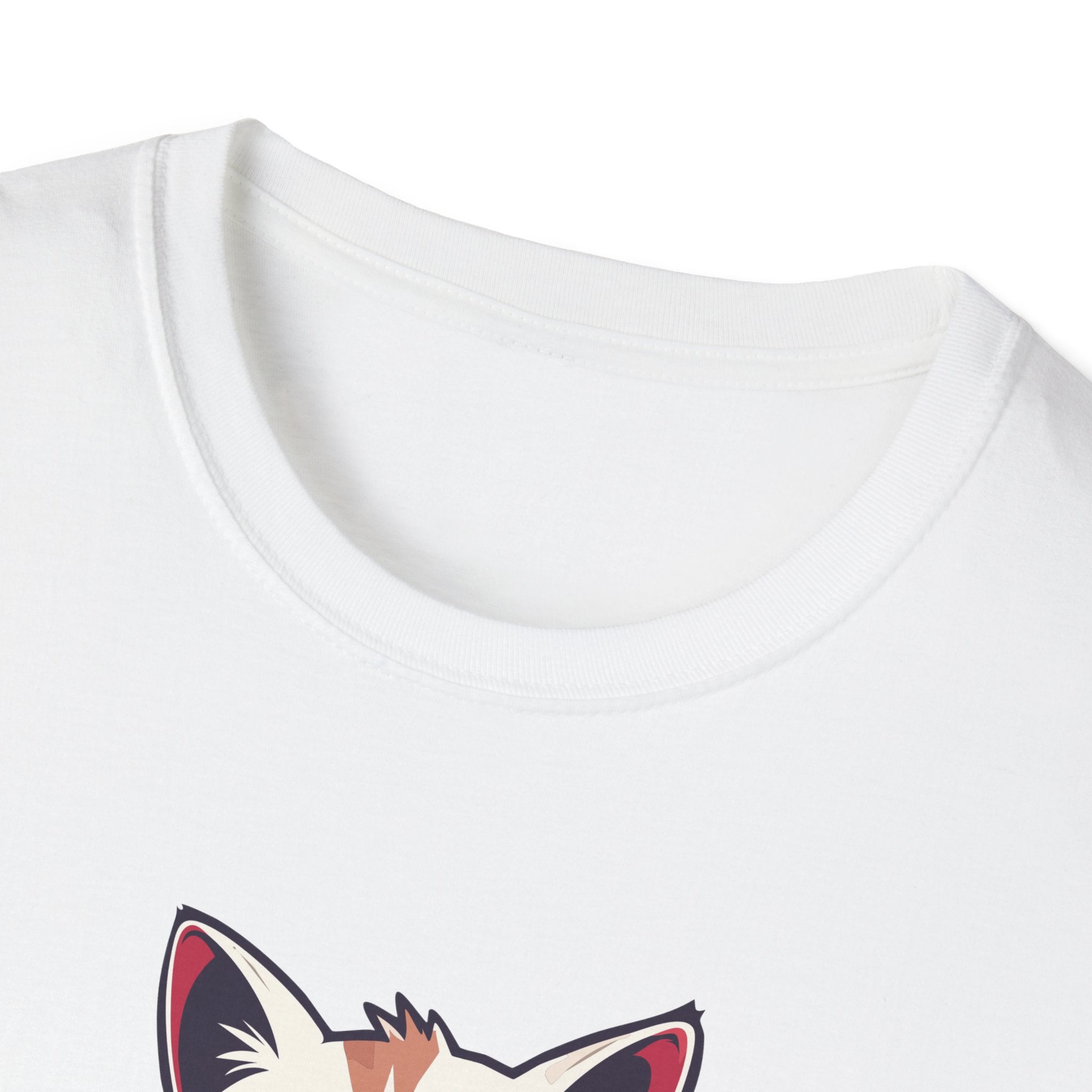 Cat Rocker T-Shirt Cool Sunglasses Cat Playing Guitar Graphic Tee