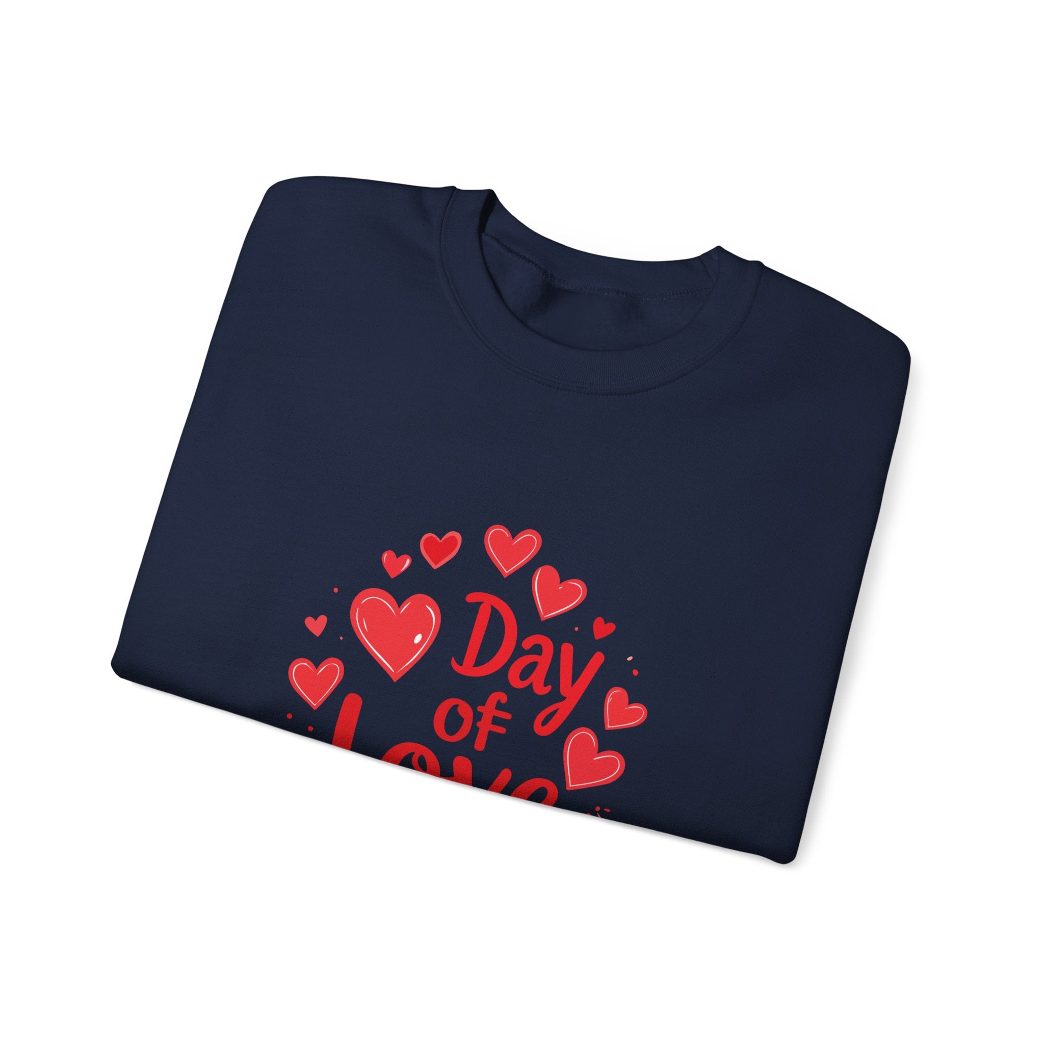 Christmas and Valentine "Day of Love" Crewneck Sweatshirt