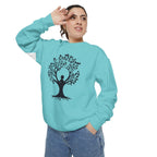 Tree of Life Sweatshirt Yoga Meditation Spiritual Crewneck