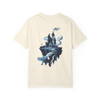 Floating Haunted Castle T‑Shirt Spooky Gothic Fantasy Tee