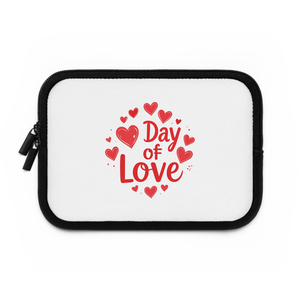 Day of Love Laptop Sleeve — Valentine Heart Laptop Case