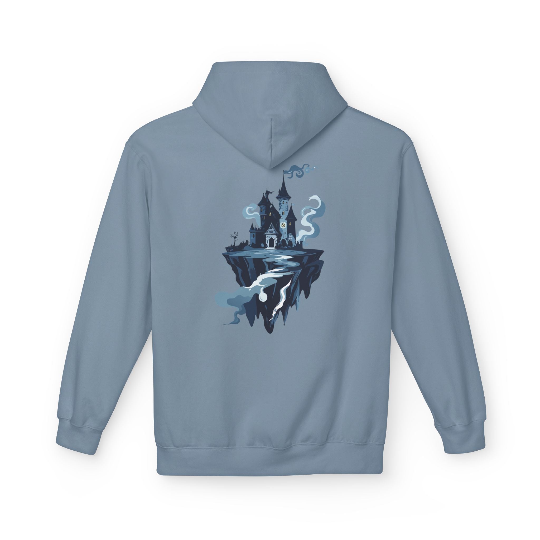 Floating Castle Hoodie Gothic Fantasy Graphic Pullover