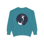 Fox Moon Sweatshirt Vintage Celestial Fox Crewneck
