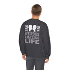 Crewneck Sweatshirt "Two Weirdos One Amazing Life" Couple Graphic