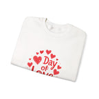Christmas and Valentine "Day of Love" Crewneck Sweatshirt