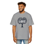 Love Tree Tee Men's Oversized Graphic T-Shirt