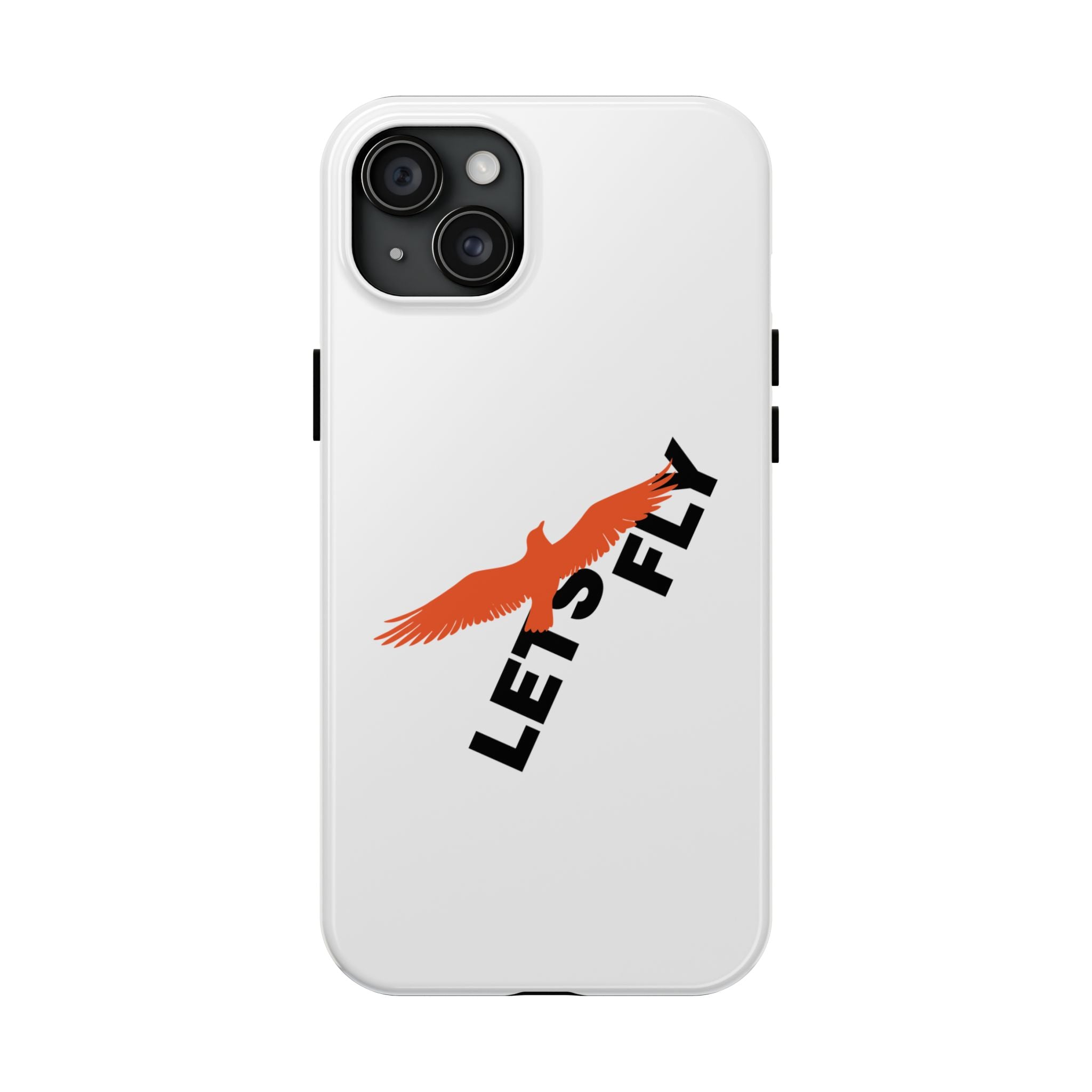 Hard Phone Case — Let’s Fly Eagle Graphic