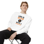 Music Lover Sweatshirt "Life Is Better With a Soundtrack" Crewneck