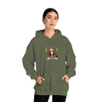 Embroidered Skull Reaper Hoodie Gothic Grim Reaper Graphic Sweatshirt