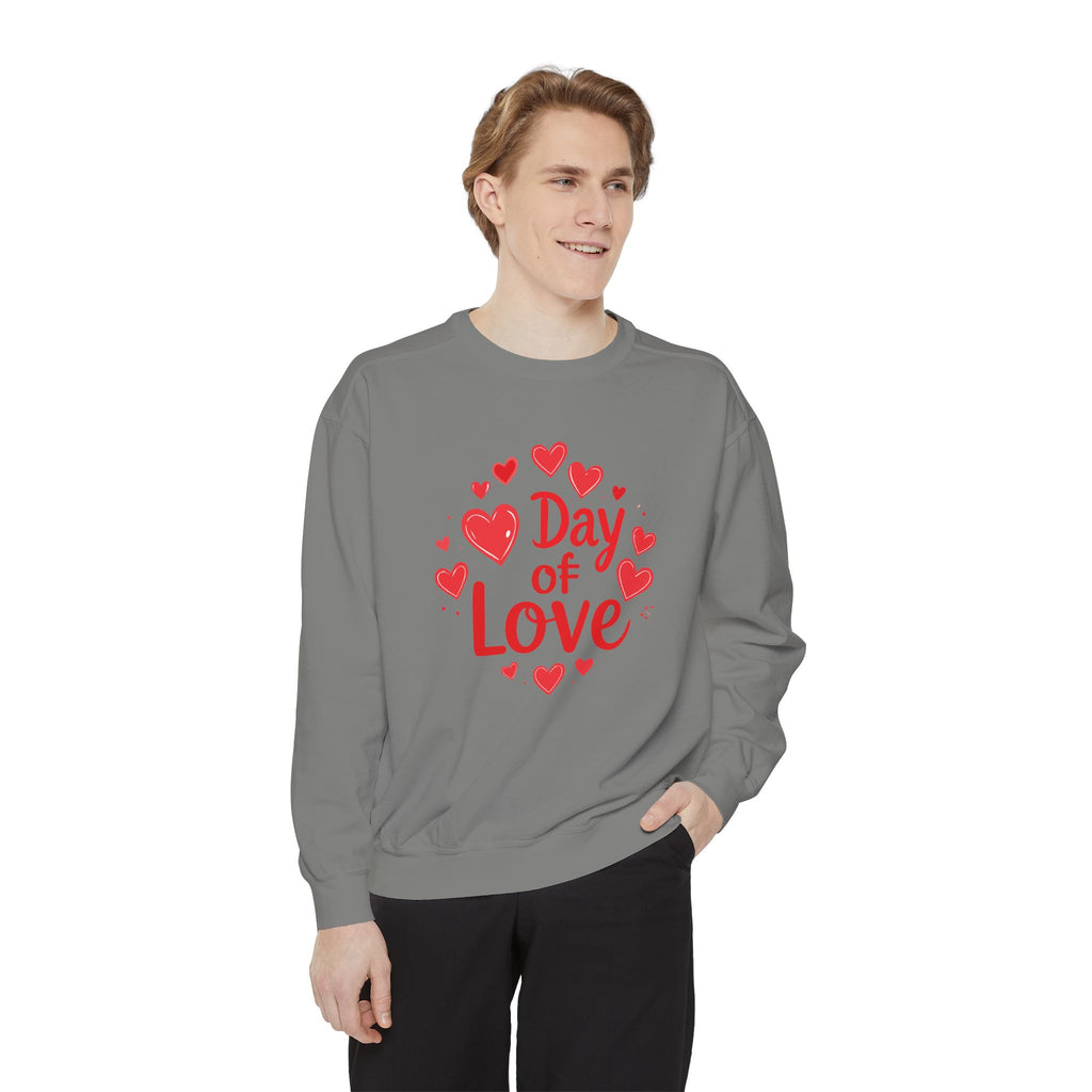 Heart Day Unisex Sweatshirt - Day of Love Design