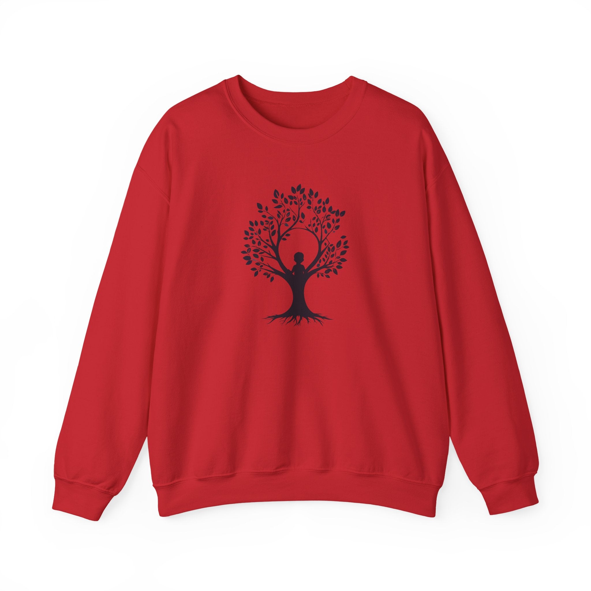 Crewneck Sweatshirt Tree of Life Yoga Silhouette