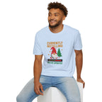 Currently Installing Festive Updates Christmas T-Shirt Holiday Gnome Tee