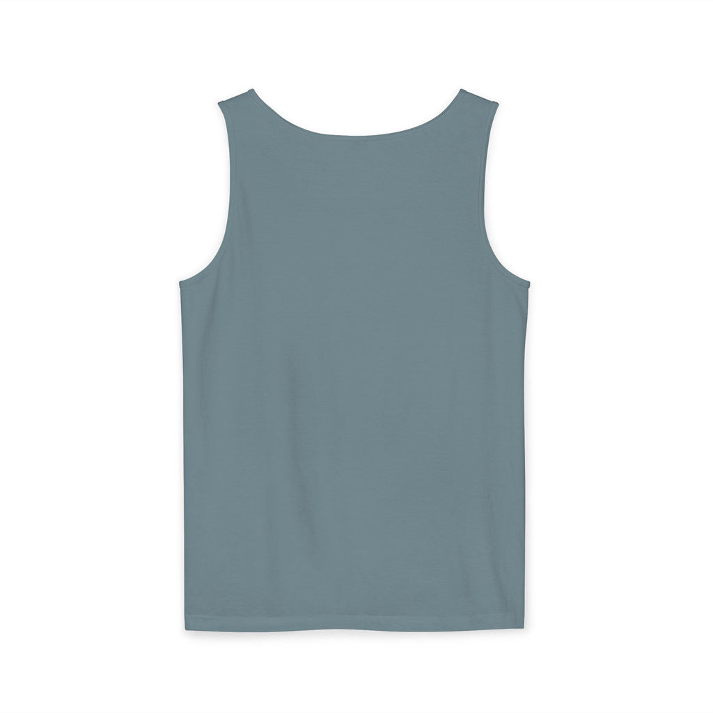 Heart Profile Tank Top — Minimal Feminine Love Graphic