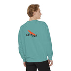 Let's Fly Sweatshirt — Graphic Bird Crewneck for Adventure Lovers