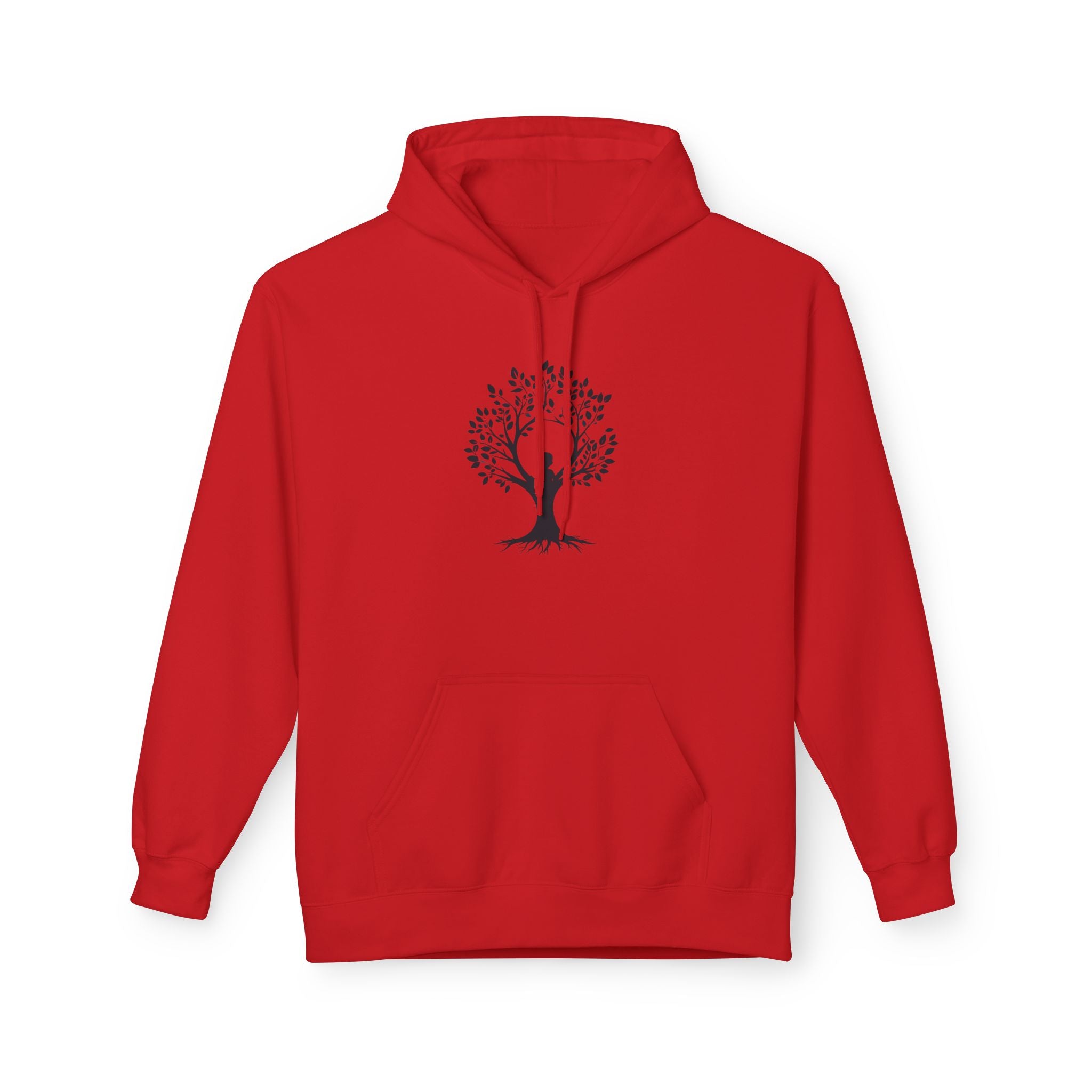 Tree of Life Hoodie Minimal Botanical Graphic Pullover