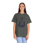 Flame Emblem T-Shirt Minimal Fire Graphic Tee