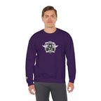 Gothic Band Crest Embroidered Crewneck Sweatshirt