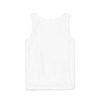 Heart Profile Tank Top — Minimal Feminine Love Graphic
