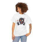 Monster Face T-Shirt Scary Creepy Graphic Tee (Halloween)