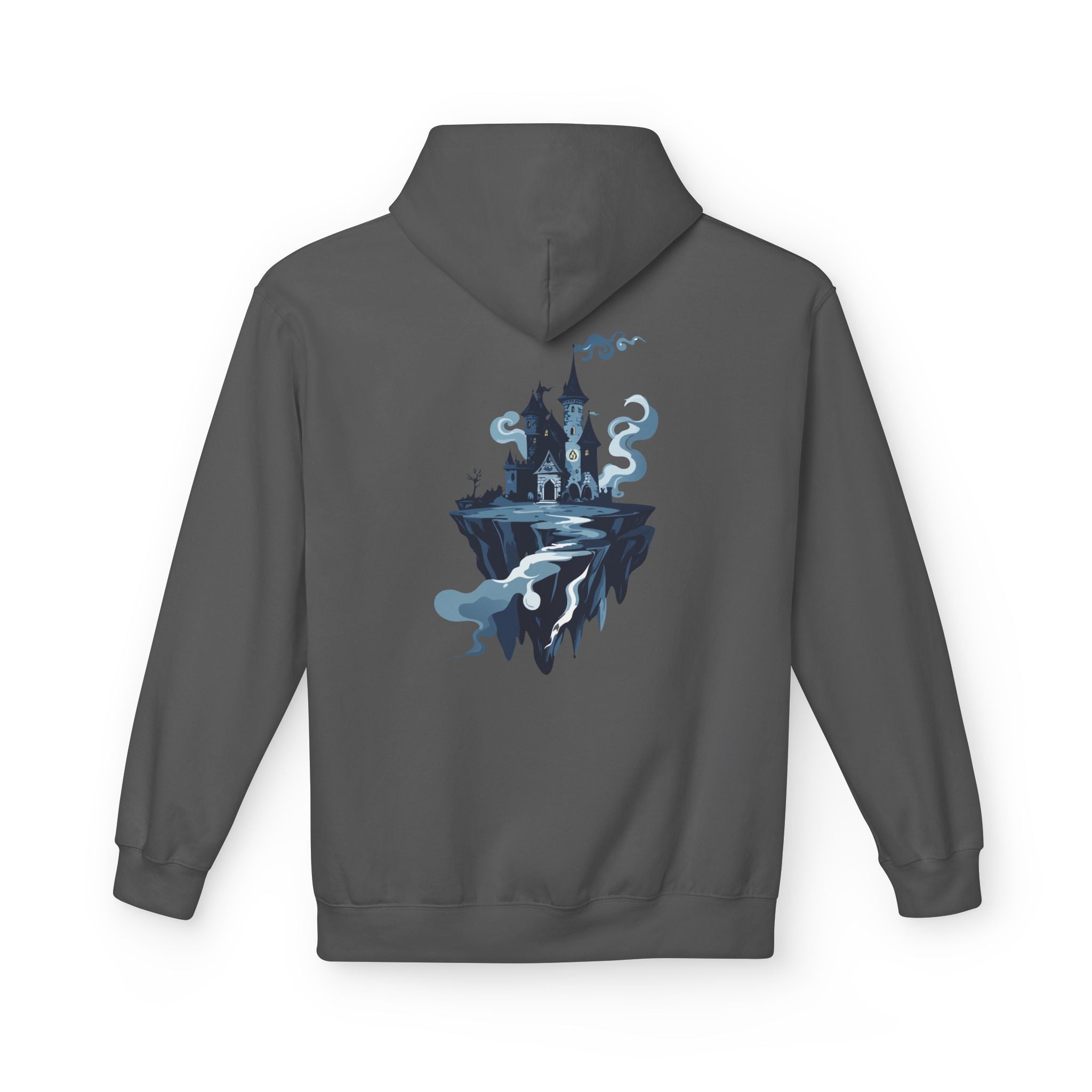 Floating Castle Hoodie Gothic Fantasy Graphic Pullover