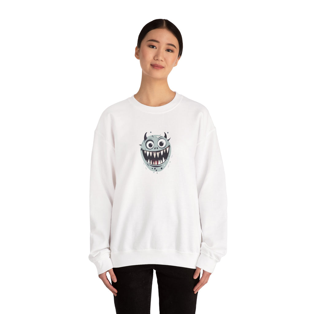 Cute Scary Monster Crewneck Sweatshirt
