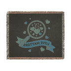 Love Matters Woven Blanket Romantic Heart Throw for Valentine’s Day & Cozy Home Decor