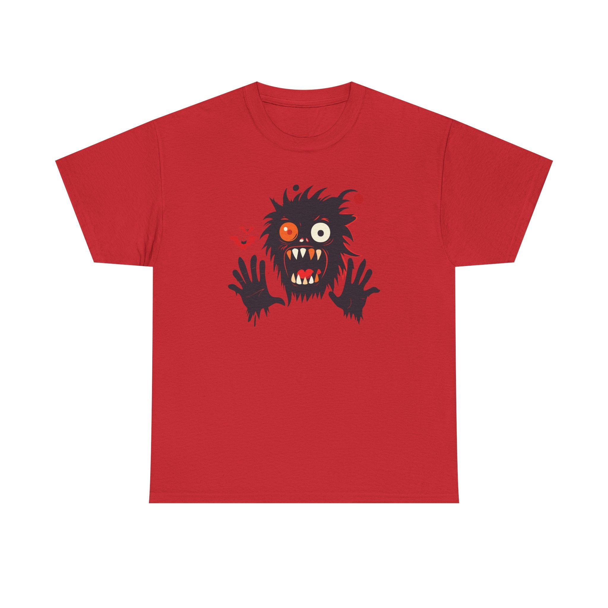 Monster Face T-Shirt Scary Creepy Graphic Tee (Halloween)