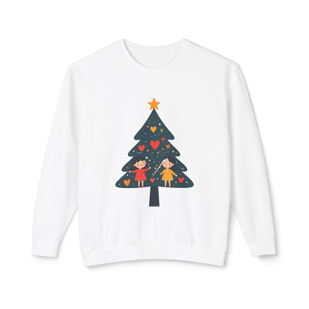 Christmas Tree Sweatshirt — Cute Kids Holiday Tree Design