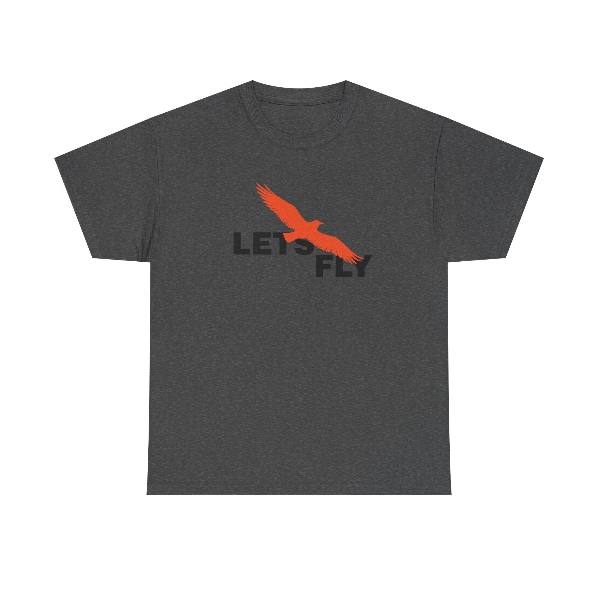 Lets Fly T-Shirt — Minimal Bird Graphic Tee