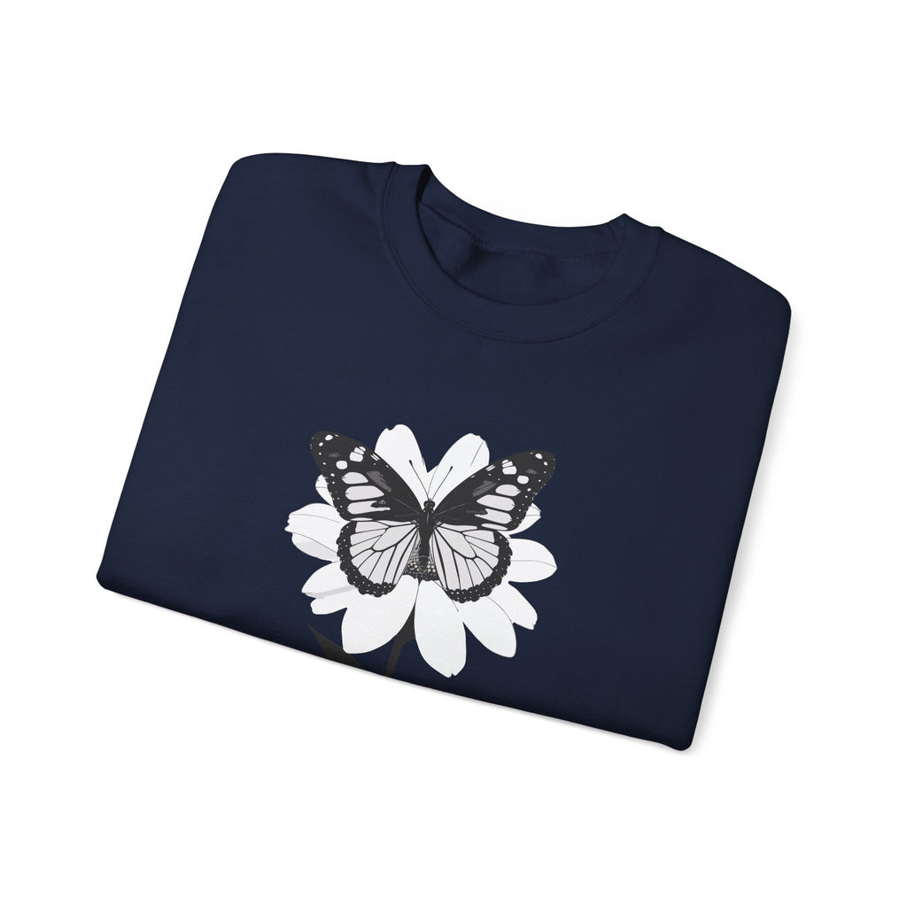 Butterfly Bloom Crewneck Sweatshirt Quiet Poise Edition