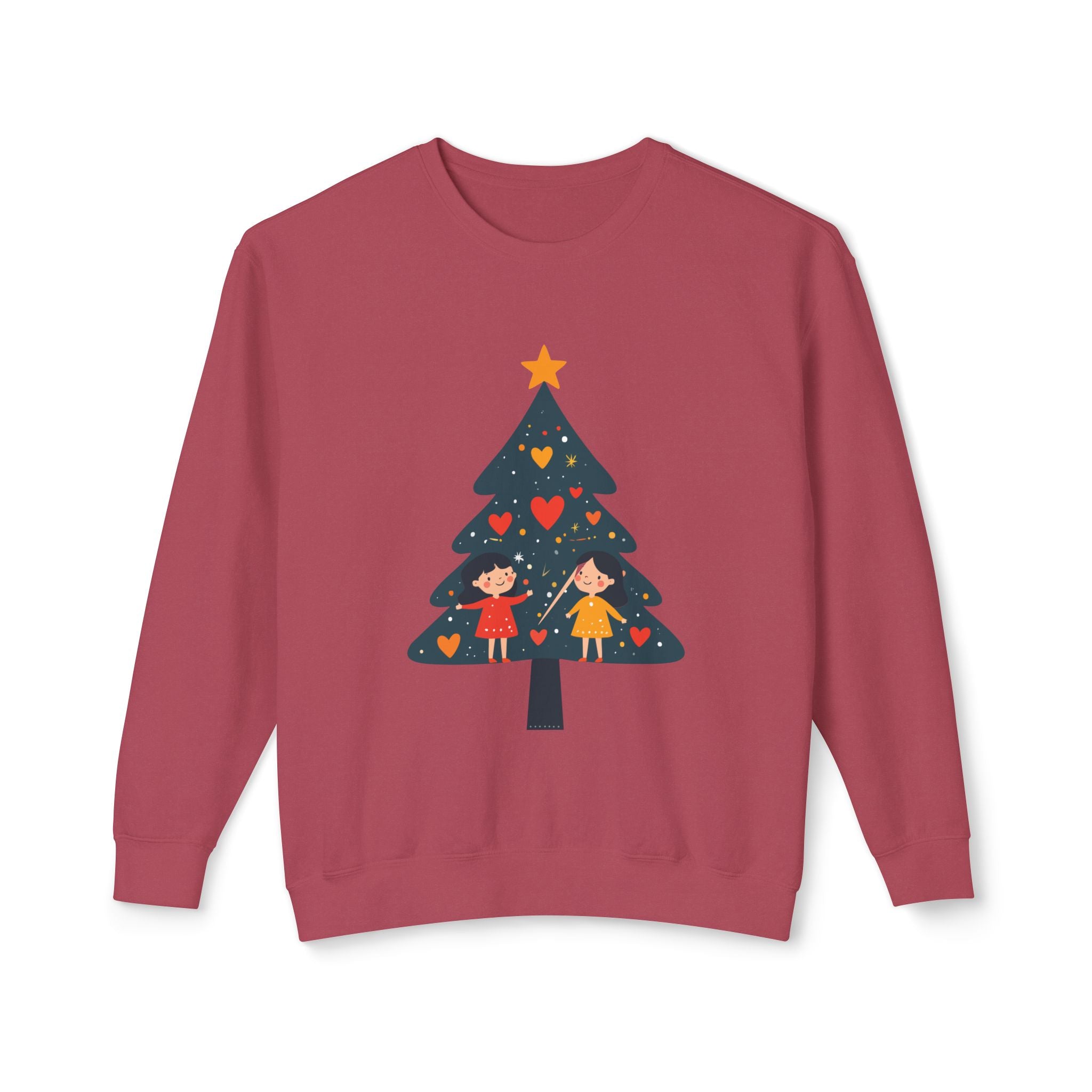 Christmas Tree Sweatshirt — Cute Kids Holiday Tree Design