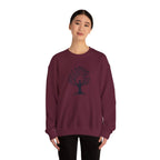 Crewneck Sweatshirt Tree of Life Yoga Silhouette