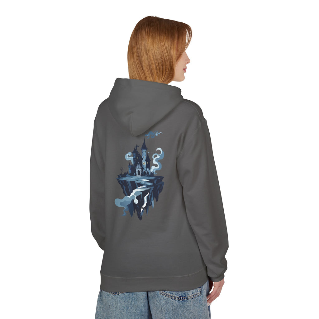 Floating Castle Hoodie Gothic Fantasy Graphic Pullover