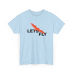 Lets Fly T-Shirt — Minimal Bird Graphic Tee