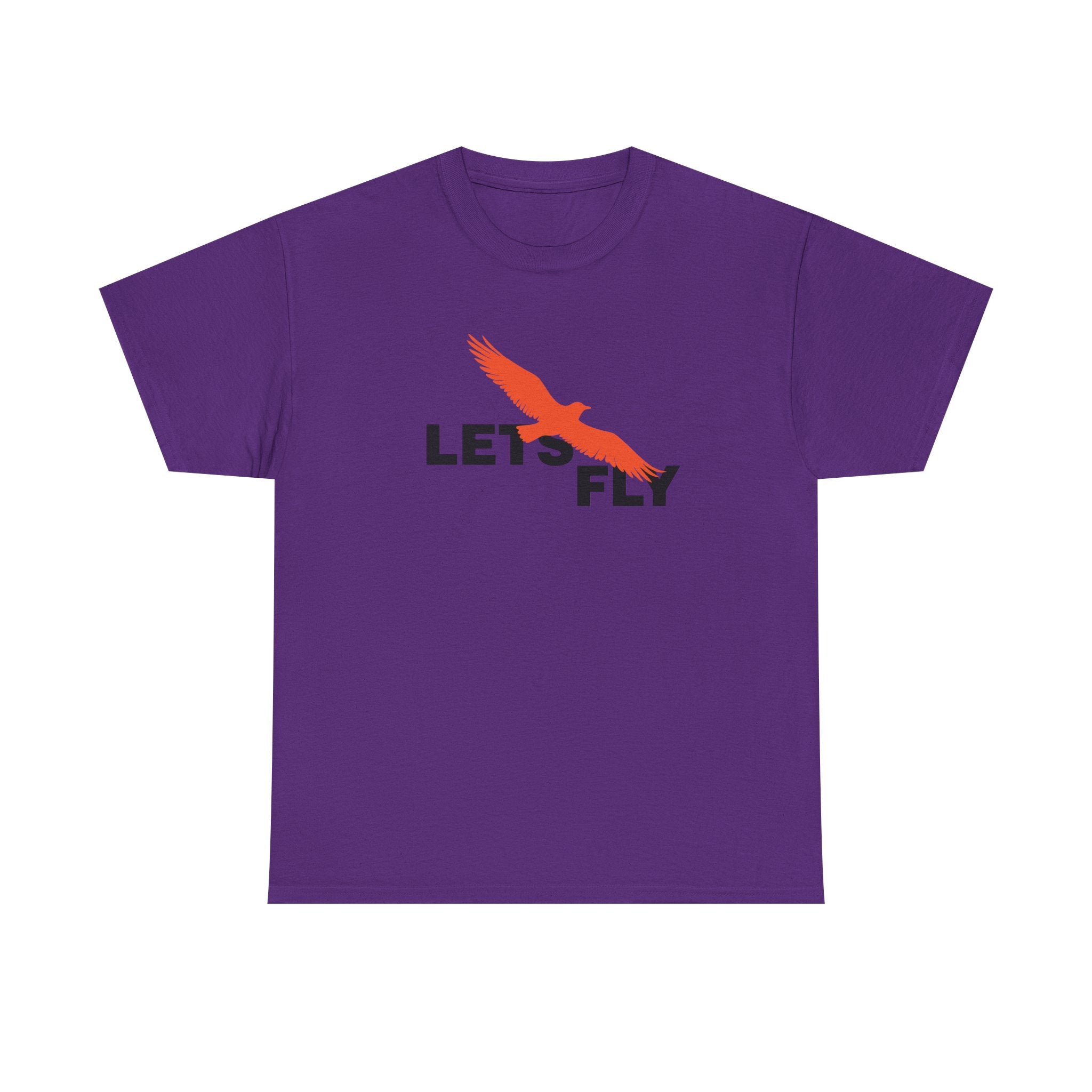 Lets Fly T-Shirt — Minimal Bird Graphic Tee
