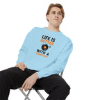 Music Lover Sweatshirt "Life Is Better With a Soundtrack" Crewneck