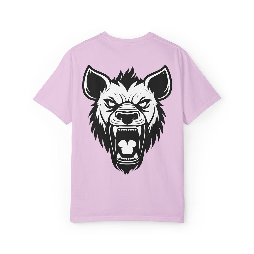 Hyena Graphic Tee Fierce Roaring Head Shirt