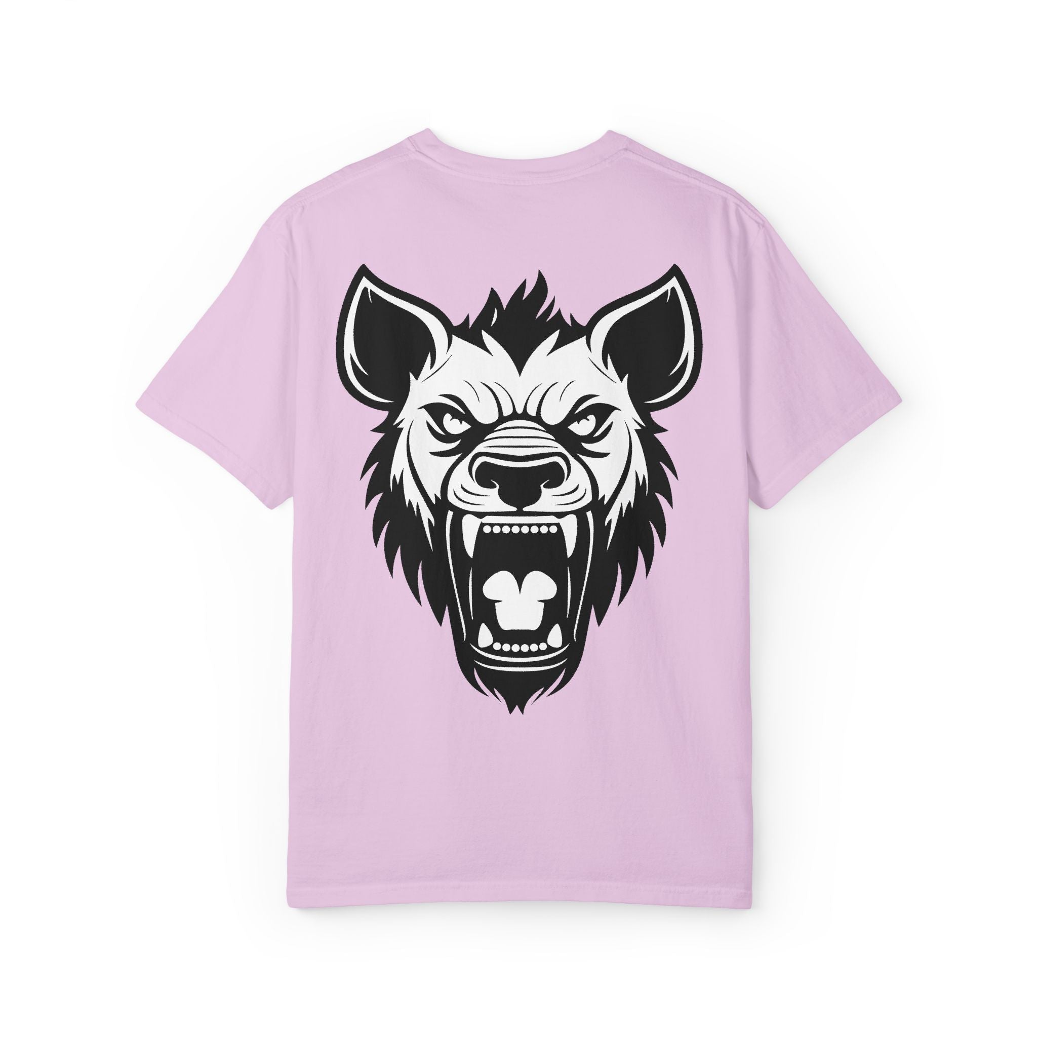 Hyena Graphic Tee Fierce Roaring Head Shirt