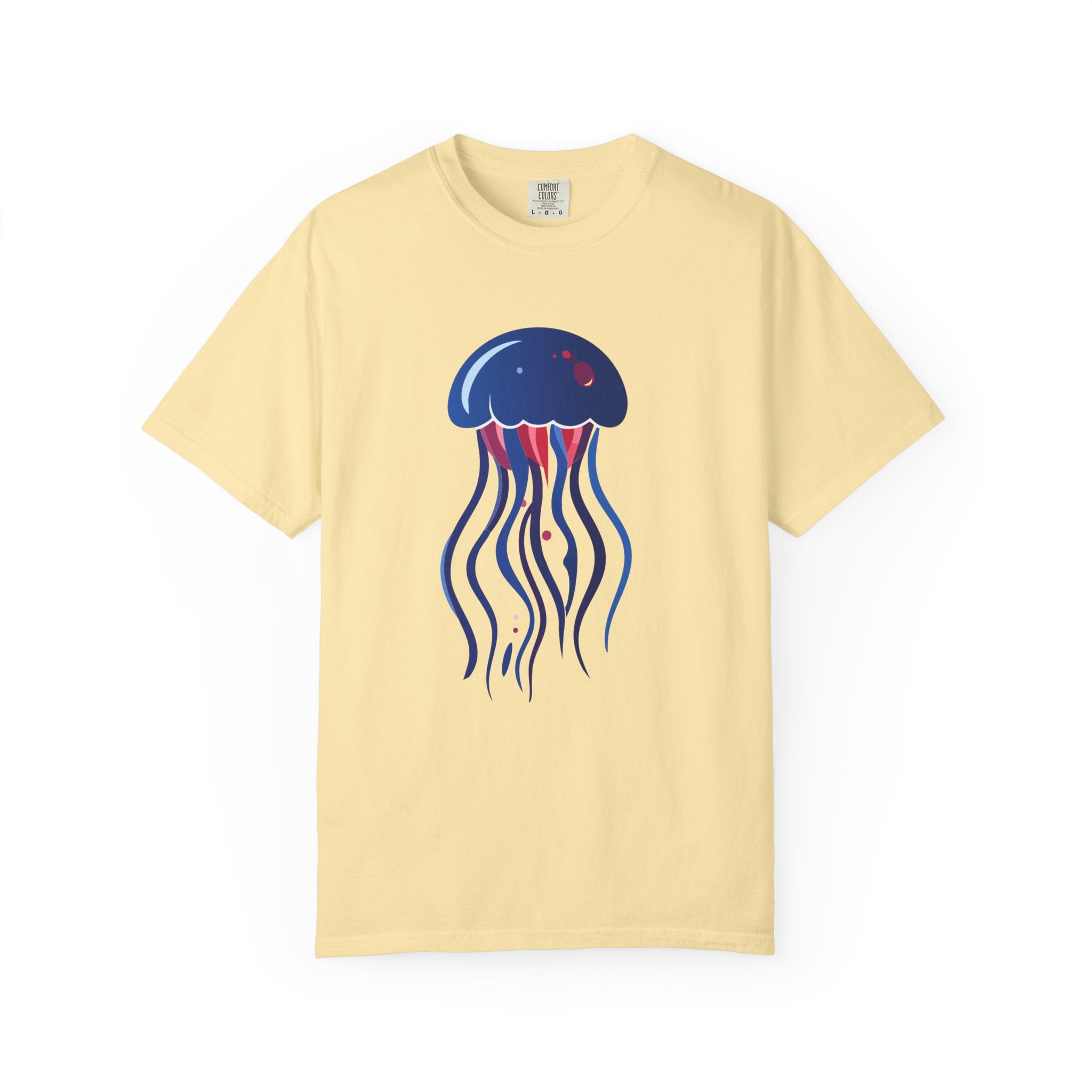 Jellyfish Graphic T-Shirt Nautical Ocean Sea Life Tee