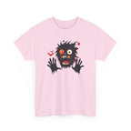 Monster Face T-Shirt Scary Creepy Graphic Tee (Halloween)