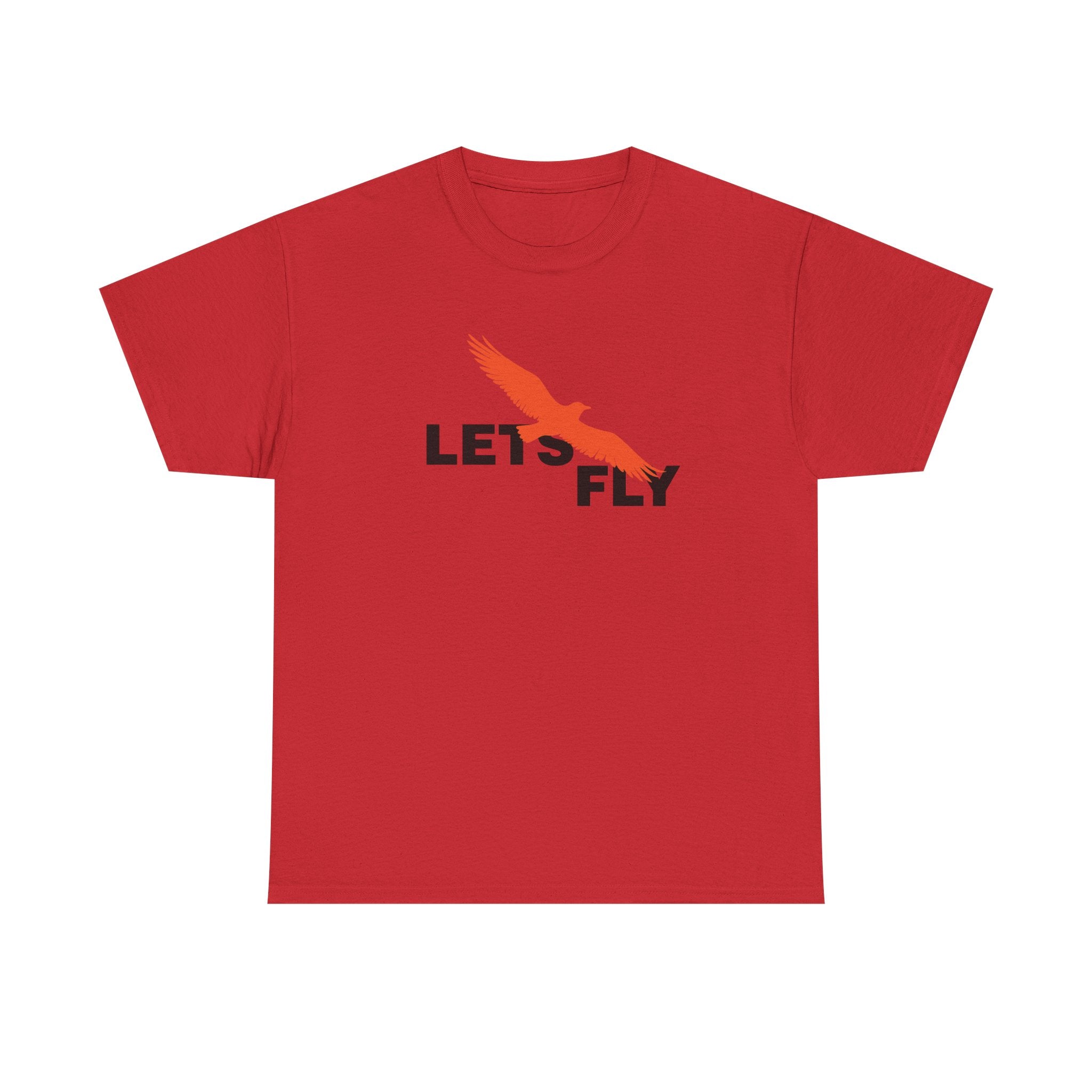 Lets Fly T-Shirt — Minimal Bird Graphic Tee
