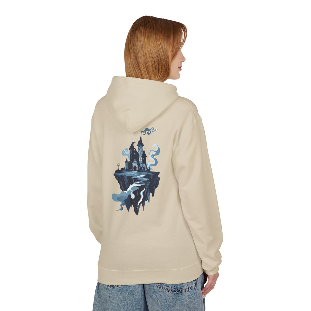 Floating Castle Hoodie Gothic Fantasy Graphic Pullover