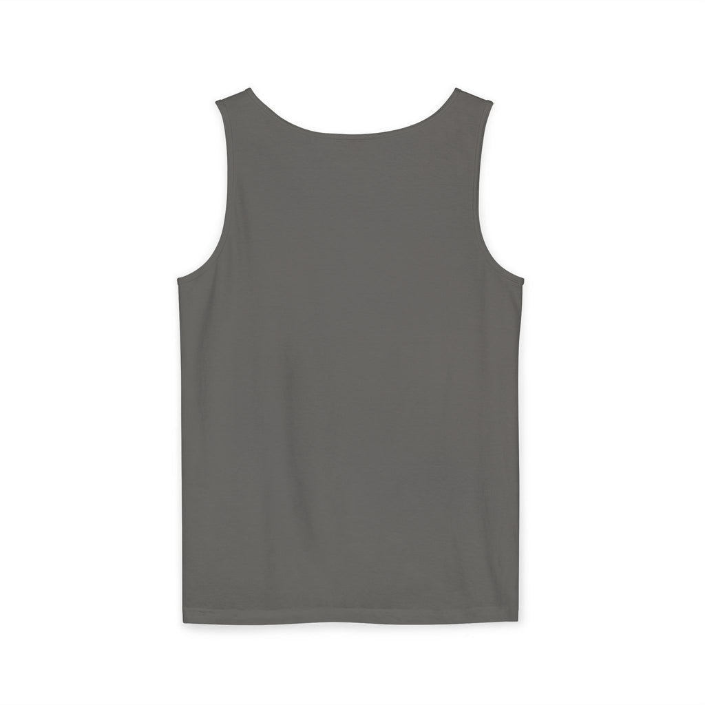 Heart Profile Tank Top — Minimal Feminine Love Graphic